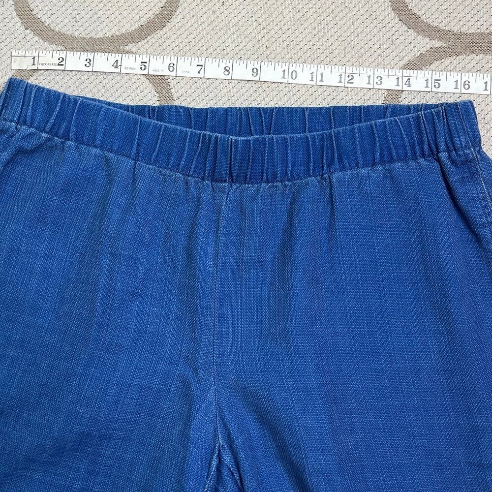 J. Jill pureJill Indigo shore wash blue pull on jeans, size medium, MSRP $89 - Picture 3 of 12